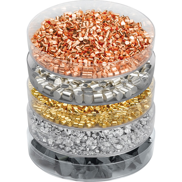 Evaporation Pellets, Pieces, and Wire