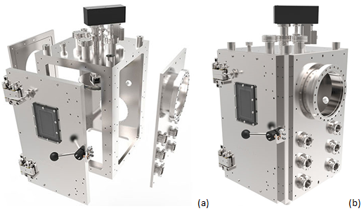 Exploded view of modular chamber design